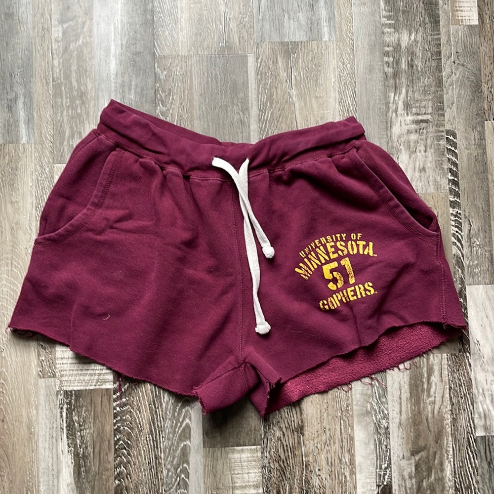 University of Minnesota Gopher Shorts | Sweat Shorts College Apparel UMN